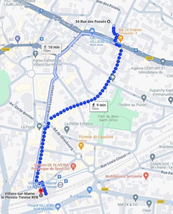 Charme & Confort T2 Lumineux Entre Paris And Disney Villiers-sur-Marne Εξωτερικό φωτογραφία